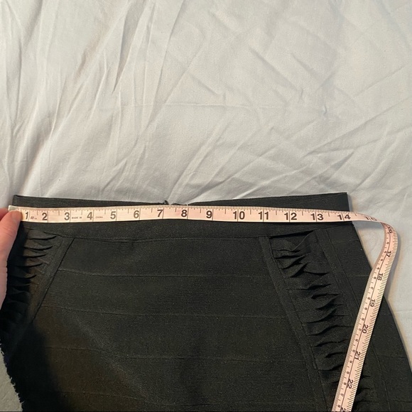 Misguided black bandage mini skirt, Size 10 💖 - Picture 7 of 8